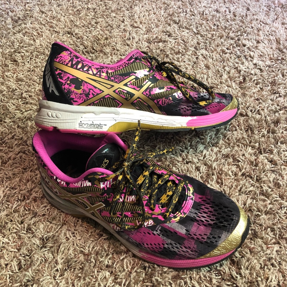 Pink ASICS Special Edition Gel Noosa Running Shoe
